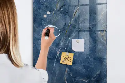 Magnetická tabuľa na kreslenie dekoratívny mramorový vzor