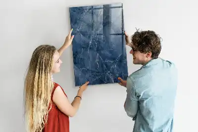 Magnetická tabuľa na kreslenie dekoratívny mramorový vzor