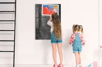 Magnetická popisovacia tabuľa s motívom textúry horniny