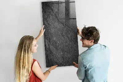 Magnetická popisovacia tabuľa s motívom textúry horniny