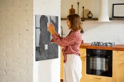 Magnetická popisovacia tabuľa s motívom textúry horniny