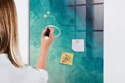 Magnetická tabuľa na kreslenie morská abstrakcia