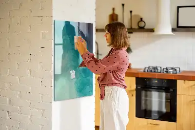 Magnetická tabuľa na kreslenie morská abstrakcia
