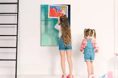 Magnetická tabuľa na kreslenie morská abstrakcia