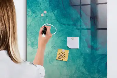 Magnetická tabuľa na kreslenie morská abstrakcia