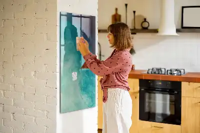 Magnetická tabuľa na kreslenie morská abstrakcia