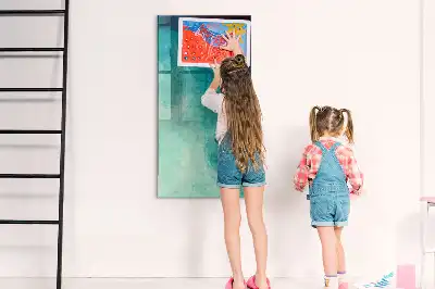 Magnetická tabuľa na kreslenie morská abstrakcia