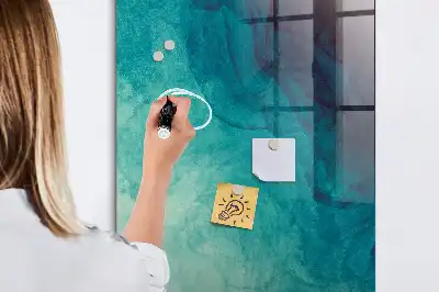 Magnetická tabuľa na kreslenie morská abstrakcia