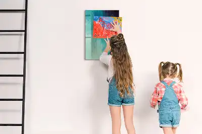 Magnetická tabuľa na kreslenie morská abstrakcia