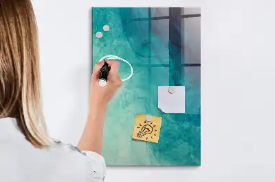 Magnetická tabuľa na kreslenie morská abstrakcia