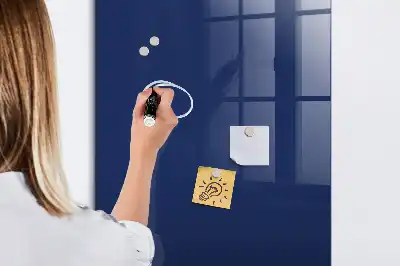 Magnetická tabuľa na kreslenie tmavomodrá