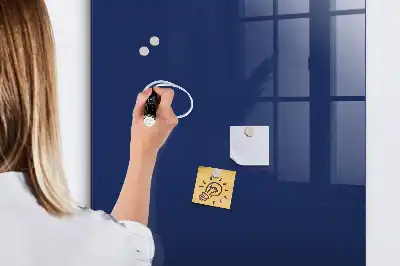 Magnetická tabuľa na kreslenie tmavomodrá