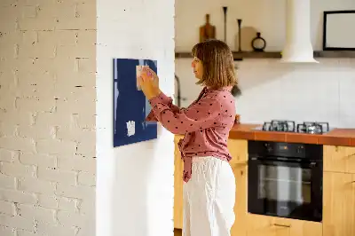 Magnetická tabuľa na kreslenie tmavomodrá