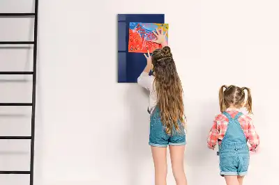 Magnetická tabuľa na kreslenie tmavomodrá