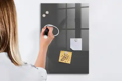 Magnetická tabuľa na kreslenie sivej farby