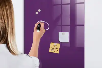 Magnetická popisovacia tabuľa fialová