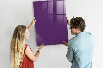 Magnetická popisovacia tabuľa fialová