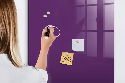 Magnetická popisovacia tabuľa fialová
