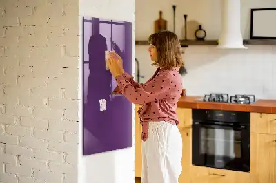 Magnetická popisovacia tabuľa fialová