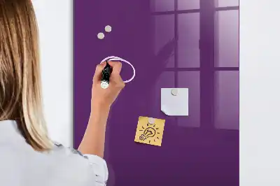 Magnetická popisovacia tabuľa fialová