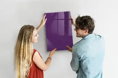 Magnetická popisovacia tabuľa fialová