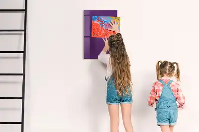 Magnetická popisovacia tabuľa fialová
