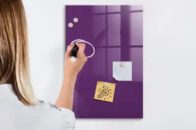 Magnetická popisovacia tabuľa fialová