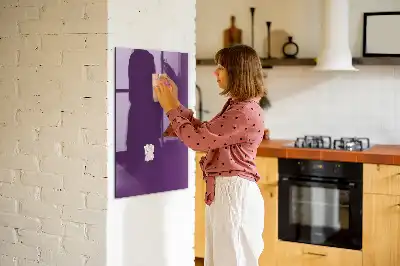 Magnetická popisovacia tabuľa fialová