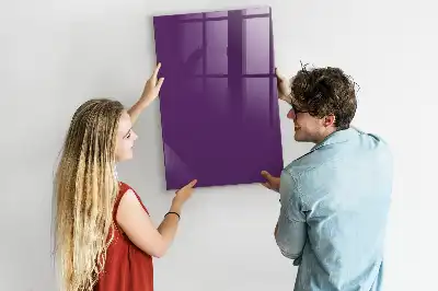 Magnetická popisovacia tabuľa fialová