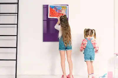 Magnetická popisovacia tabuľa fialová