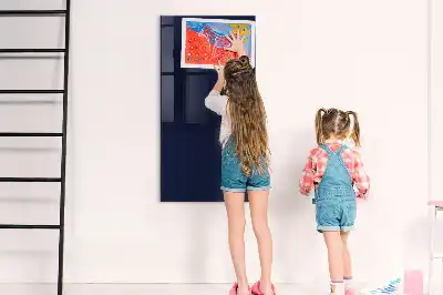 Magnetická tabuľa na kreslenie v tmavomodrej farbe