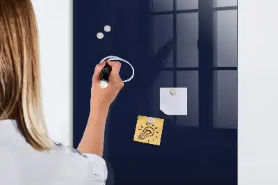 Magnetická tabuľa na kreslenie v tmavomodrej farbe