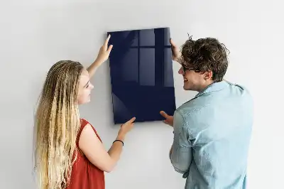Magnetická tabuľa na kreslenie v tmavomodrej farbe