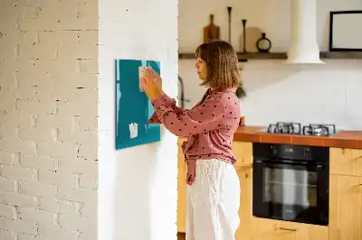 Magnetická popisovacia tabuľa námornícka modrá