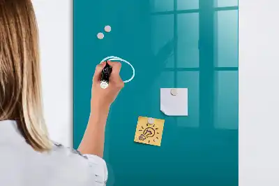 Magnetická popisovacia tabuľa námornícka modrá