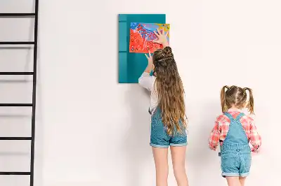 Magnetická popisovacia tabuľa námornícka modrá
