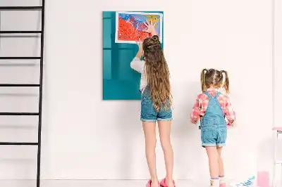 Magnetická popisovacia tabuľa námornícka modrá