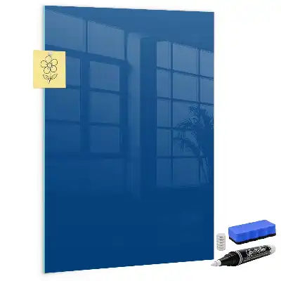 Magnetická tabuľa na kreslenie v modrej farbe