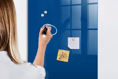 Magnetická tabuľa na kreslenie v modrej farbe