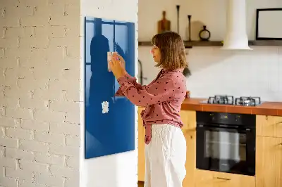 Magnetická tabuľa na kreslenie v modrej farbe