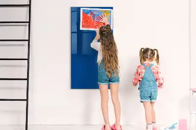 Magnetická tabuľa na kreslenie v modrej farbe
