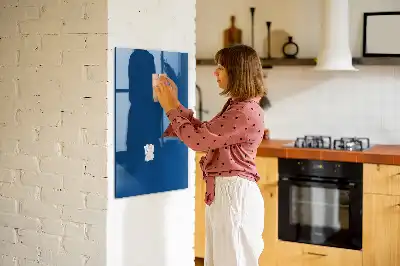 Magnetická tabuľa na kreslenie v modrej farbe
