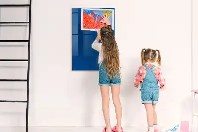 Magnetická tabuľa na kreslenie v modrej farbe