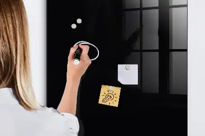 Magnetická tabuľa na kreslenie v čiernej farbe