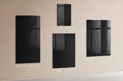 Magnetická tabuľa na kreslenie v čiernej farbe