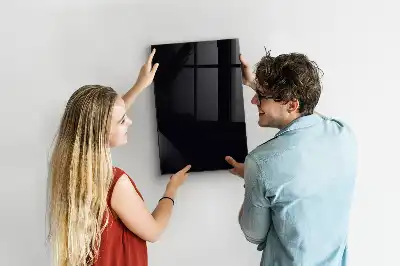 Magnetická tabuľa na kreslenie v čiernej farbe