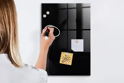 Magnetická tabuľa na kreslenie v čiernej farbe