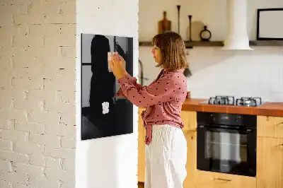 Magnetická tabuľa na kreslenie v čiernej farbe