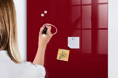 Magnetická popisovacia tabuľa bordové vyhotovenie