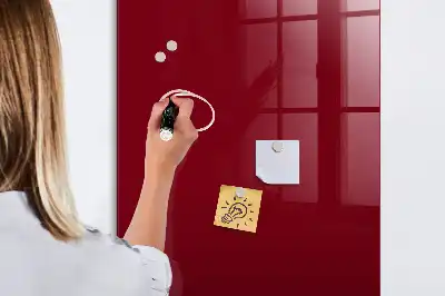 Magnetická popisovacia tabuľa bordové vyhotovenie